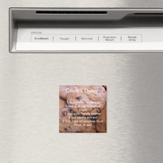 Cookie Recept Magnet (Insitu (Vaatwasser))