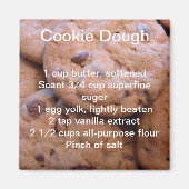 Cookie Recept Magnet (Voorkant)