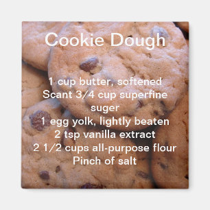 Cookie Recept Magnet