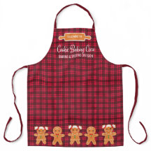 Cookie Red Pset Gingerbrood Monogram Baken