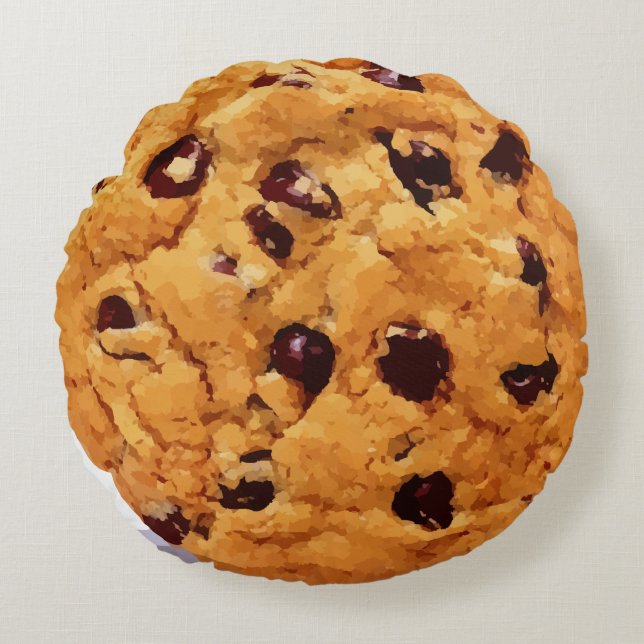 Cookie Rond Kussen (Voorkant)