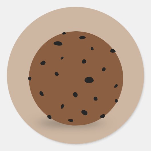 Cookie Ronde Sticker (Voorkant)