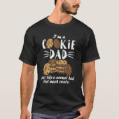 Cookie Scout Grappig Cookie Papa Daddy Troop Leade T-shirt (Voorkant)