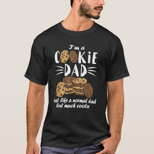 Cookie Scout Grappig Cookie Papa Daddy Troop Leade T-shirt (Voorkant)