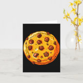 Cookie Shirt Mannen Vrouwen Kinderen Chocolate Chi Kaart (Gele Bloem)