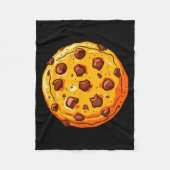 Cookie Shirt Men Women Kids Chocolate Chip Cookie  Fleece Deken (Voorkant)