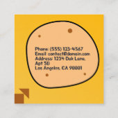  Cookie Shop Visitekaartje Design (Achterkant)