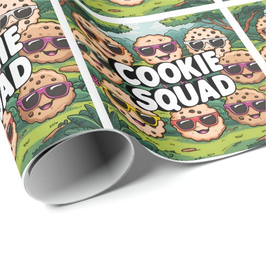 Cookie Squad Cadeaupapier (Rol Hoek)