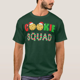 Cookie Squad grappige kerst familie merch T-shirt
