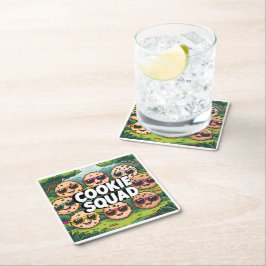 Cookie Squad Kartonnen Onderzetters