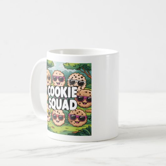 Cookie Squad Koffiemok (Voorkant links)