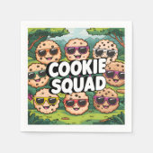 Cookie Squad Servet (Voorkant)