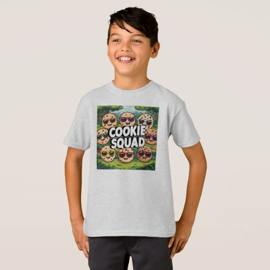 Cookie Squad T-shirt (Voorkant volledig)
