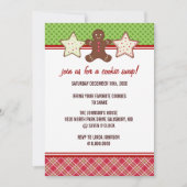 Cookie Swap Holiday Kerstfeest Uitnodigingen (Voorkant)