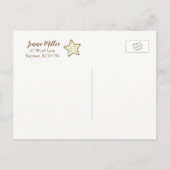 Cookie Swap Party Briefkaarten (Achterkant)