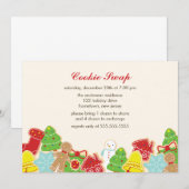 Cookie Swap Party Kaart (Voorkant / Achterkant)