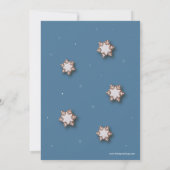 Cookie Swap-uitnodiging Kaart (Achterkant)