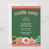 Cookie Swap Uitnodiging Vakantie Uitnodiging (Voorkant)