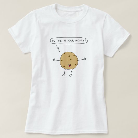 Cookie t-shirt (Design voorkant)