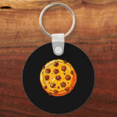 Cookie T-shirt Heren Dames Kinderen Chocolate Chip Sleutelhanger (Voorkant)