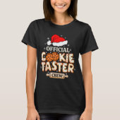 Cookie Taster Crew, Funny Christmas Baking Team  T-shirt (Voorkant)