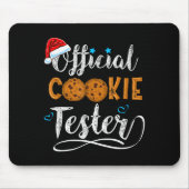 Cookie Tester Christmas Baking Team Muismat (Voorkant)