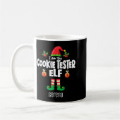 Cookie Tester Elf Family Matching Christmas Name  Koffiemok (Links)