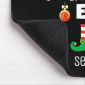 Cookie Tester Elf Family Matching Christmas Name Muismat (Hoek)