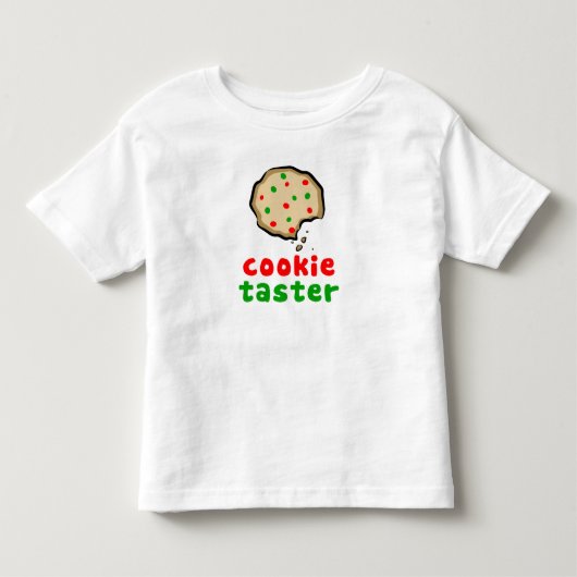 Cookie Tester Kinder Shirts (Voorkant)