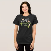 cookie tester meldt zich voor dienst Tri-Blend shirt (Voorkant volledig)
