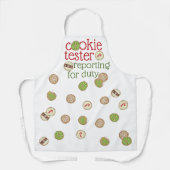 cookie tester schort (Voorkant)