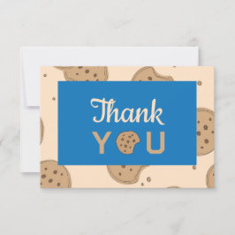 Cookie thema bedankkaart