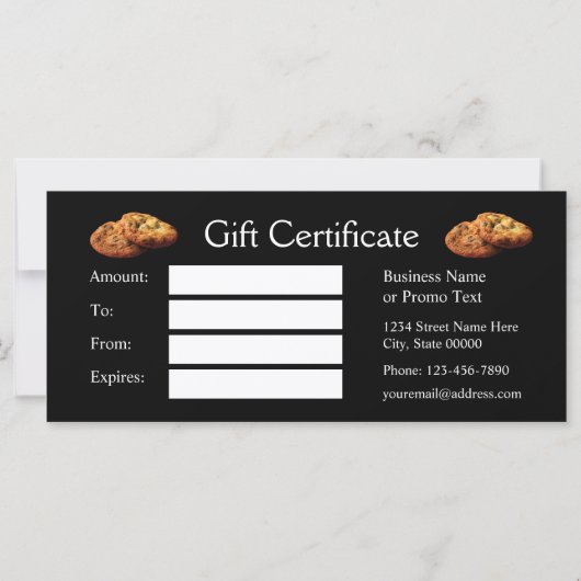 Cookie Thleed Cadeaubon (Achterkant)