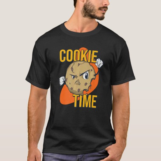 Cookie Time Bked Fresh Cookies T-shirt (Voorkant)