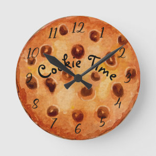 Cookie Time Chocolate Chip Ronde Klok