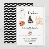 Cookie-uitwisseling | Halloween-bakfeest (Voorkant / Achterkant)