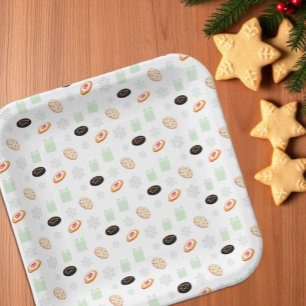 Cookie-uitwisselingsfeestje Papieren Bordje