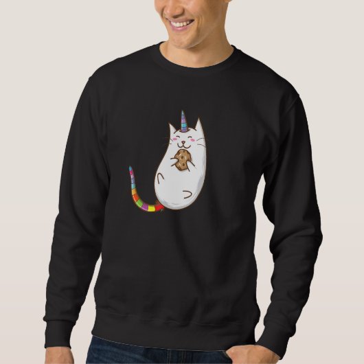 Cookie Unicorn Cat Trui (Voorkant)