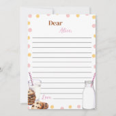 Cookie Verjaardag Tijd Capsule Notitie Bericht Kaa Bedankkaart (Voorkant)