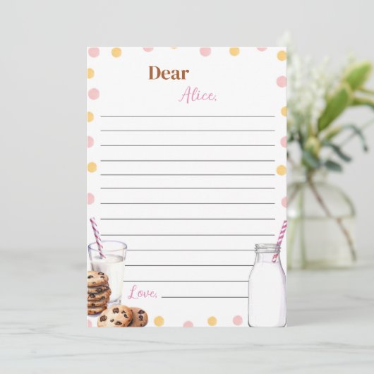 Cookie Verjaardag Tijd Capsule Notitie Bericht Kaa Bedankkaart (Staand voorkant)