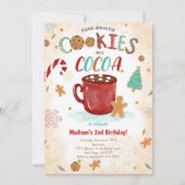 Cookie Verjaardag uitnodiging (Voorkant)