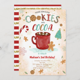 Cookie Verjaardag uitnodiging