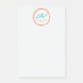 Cookie voor Cupcake Decorator Post-it® Notes (Voorkant)