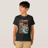 Cookie voor Krampus Kerstmis T-shirt (Voorkant volledig)
