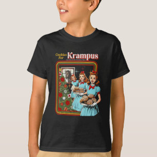 Cookie voor Krampus Kerstmis T-shirt
