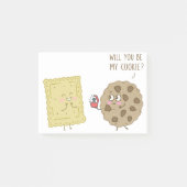 Cookie Voorstel - Wil je met me trouwen? Post-it® Notes (Voorkant)