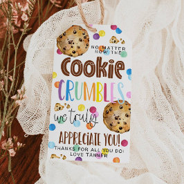 Cookie Waarderingscadeautag Cadeaulabel