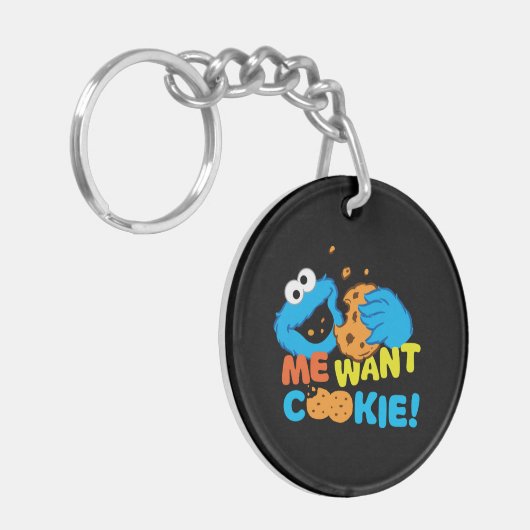 Cookie Wants Cookie Sleutelhanger (Voorkant Links)
