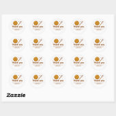 Cookie & Whisk Bakery Thank You Sticker (Vel)