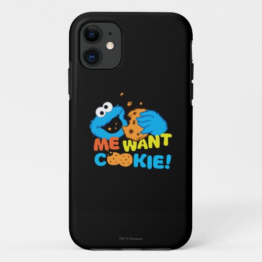 Cookie wil een koekje Case-Mate iPhone case (Achterkant)